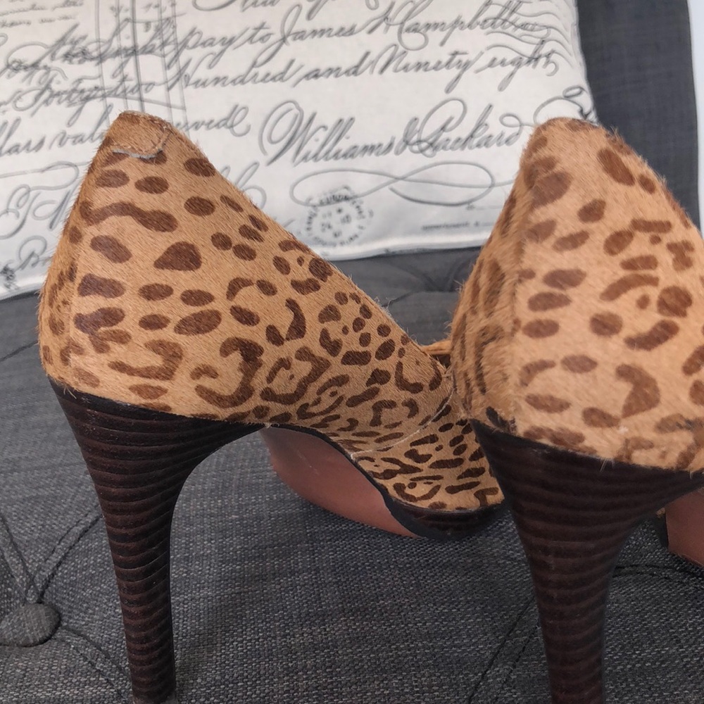 Bcbgeneration Tan Leopard Print Platform Pump - image 5